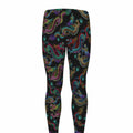 Chinese Dragon Pattern Print Men's Leggings
