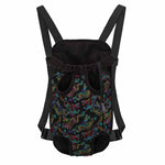 Chinese Dragon Pattern Print Pet Carrier Backpack