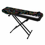 Chinese Dragon Pattern Print Piano Keyboard Cover