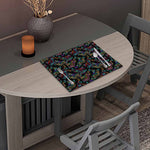 Chinese Dragon Pattern Print Placemat