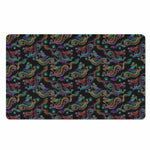 Chinese Dragon Pattern Print Polyester Doormat