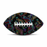 Chinese Dragon Pattern Print Rugby Ball