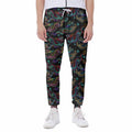 Chinese Dragon Pattern Print Joggers