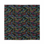 Chinese Dragon Pattern Print Silk Bandana