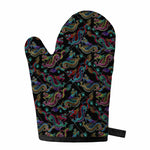 Chinese Dragon Pattern Print Single Oven Mitt