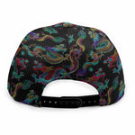 Chinese Dragon Pattern Print Snapback Cap