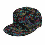 Chinese Dragon Pattern Print Snapback Cap