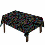 Chinese Dragon Pattern Print Tablecloth