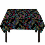 Chinese Dragon Pattern Print Tablecloth