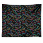 Chinese Dragon Pattern Print Tapestry