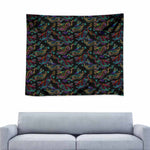 Chinese Dragon Pattern Print Tapestry