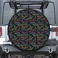 Chinese Dragon Pattern Print Tire Cover