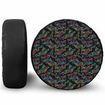Chinese Dragon Pattern Print Tire Cover