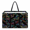 Chinese Dragon Pattern Print Utility Tote Bag