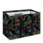 Chinese Dragon Pattern Print Utility Tote Bag