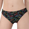 Chinese Dragon Pattern Print Women's Panties