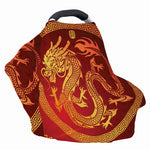 Chinese Dragon Zodiac Sign Print Baby Seat Cover