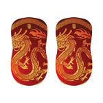 Chinese Dragon Zodiac Sign Print Bar Stool Covers