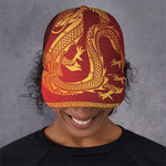 Chinese Dragon Zodiac Sign Print Baseball Cap