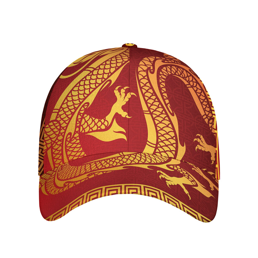 Chinese Dragon Zodiac Sign Print Baseball Cap
