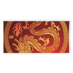 Chinese Dragon Zodiac Sign Print Beach Towel