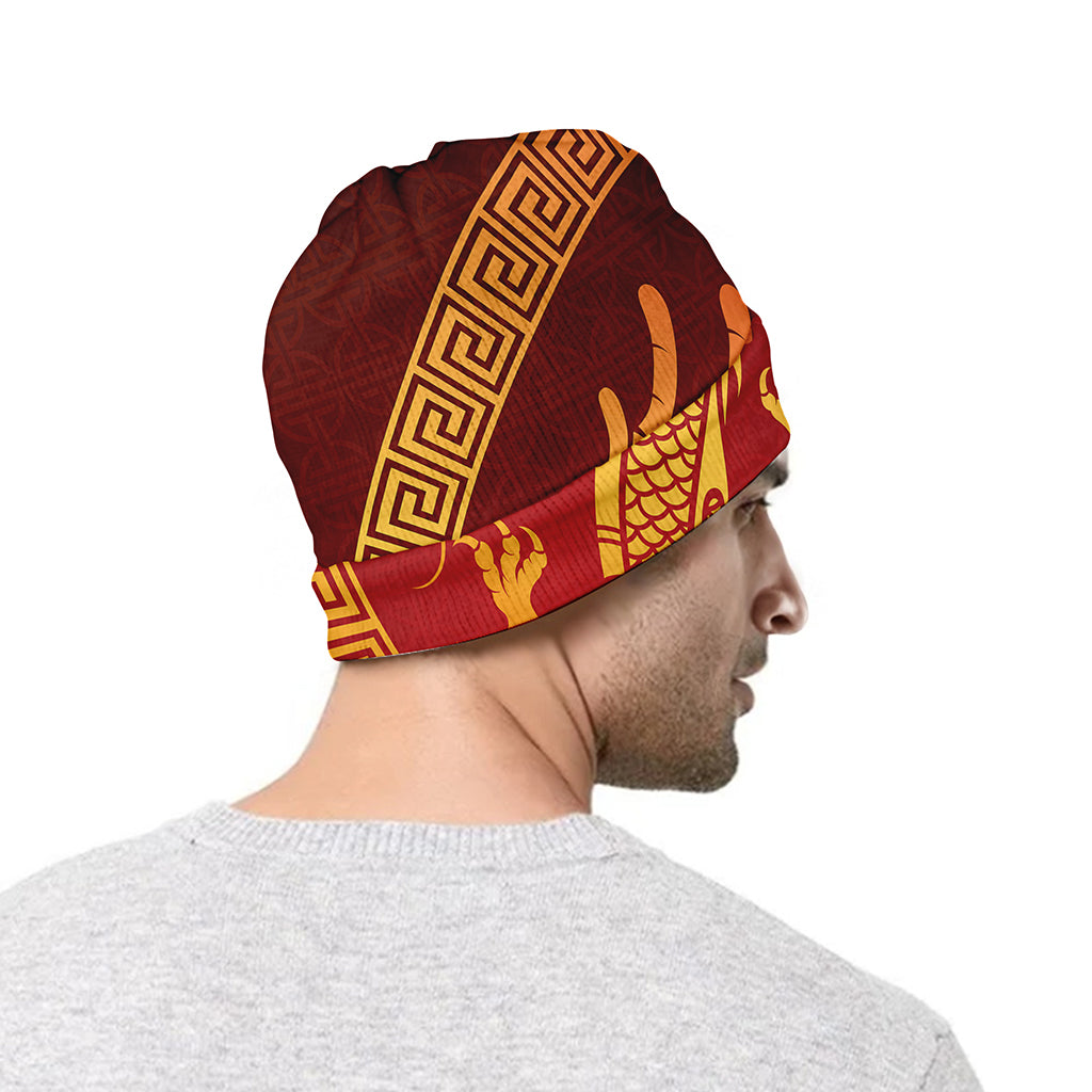 Chinese Dragon Zodiac Sign Print Beanie