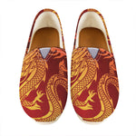 Chinese Dragon Zodiac Sign Print Casual Shoes