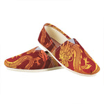 Chinese Dragon Zodiac Sign Print Casual Shoes