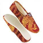Chinese Dragon Zodiac Sign Print Casual Shoes
