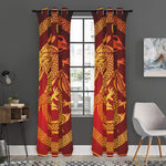 Chinese Dragon Zodiac Sign Print Curtain