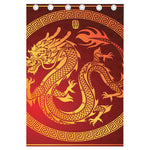 Chinese Dragon Zodiac Sign Print Curtain