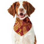 Chinese Dragon Zodiac Sign Print Dog Bandana