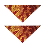 Chinese Dragon Zodiac Sign Print Dog Bandana