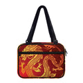 Chinese Dragon Zodiac Sign Print Double Strap Bible Bag