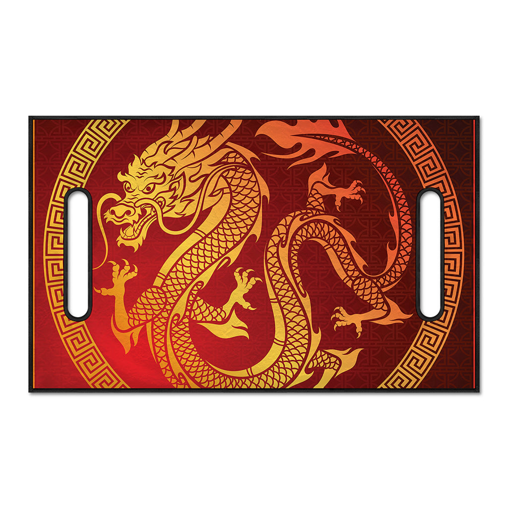 Chinese Dragon Zodiac Sign Print Golf Cart Seat Cover