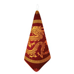 Chinese Dragon Zodiac Sign Print Hand Towel