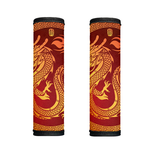 Chinese Dragon Zodiac Sign Print Handle Covers