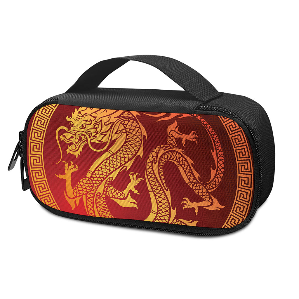 Chinese Dragon Zodiac Sign Print Insulin Cooler Travel Case