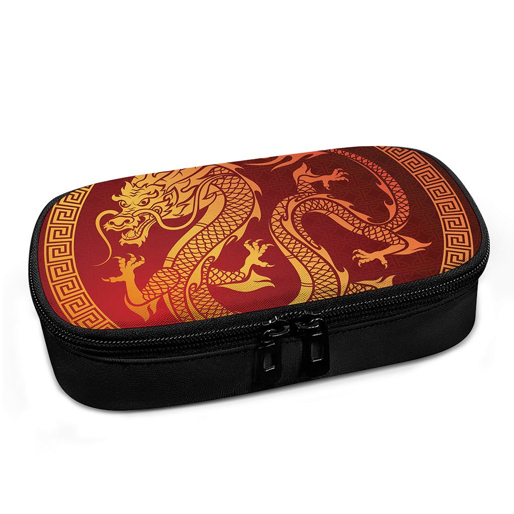 Chinese Dragon Zodiac Sign Print Insulin Cooler Travel Case