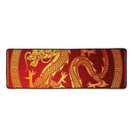 Chinese Dragon Zodiac Sign Print Long Kitchen Mat