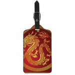 Chinese Dragon Zodiac Sign Print Luggage Tag