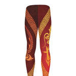 Chinese Dragon Zodiac Sign Print Men's leggings