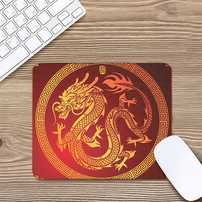 Chinese Dragon Zodiac Sign Print Mouse Pad