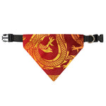 Chinese Dragon Zodiac Sign Print Over The Collar Dog Bandana