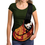 Chinese Dragon Zodiac Sign Print Pet Sling Carrier