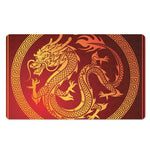 Chinese Dragon Zodiac Sign Print Polyester Doormat