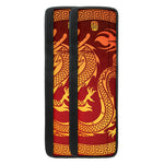 Chinese Dragon Zodiac Sign Print Refrigerator Handle Covers