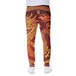 Chinese Dragon Zodiac Sign Print Scuba Joggers