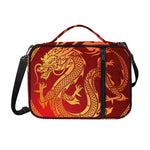 Chinese Dragon Zodiac Sign Print Shoulder Strap Bible Bag