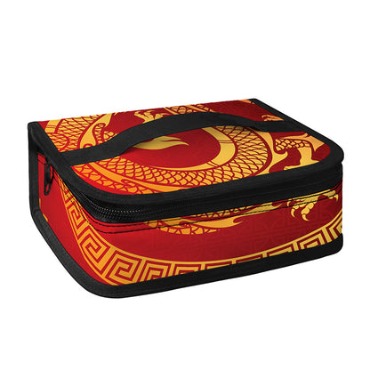 Chinese Dragon Zodiac Sign Print Small Lunch Bag